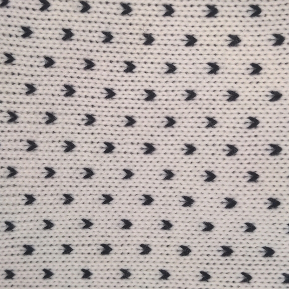 Decorative square knit pillow cover fair isle geometric pom teen tween NWT - Picture 7 of 7